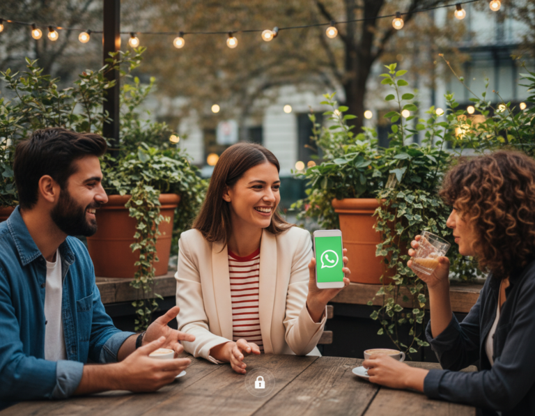 protect WhatsApp when you meet new people